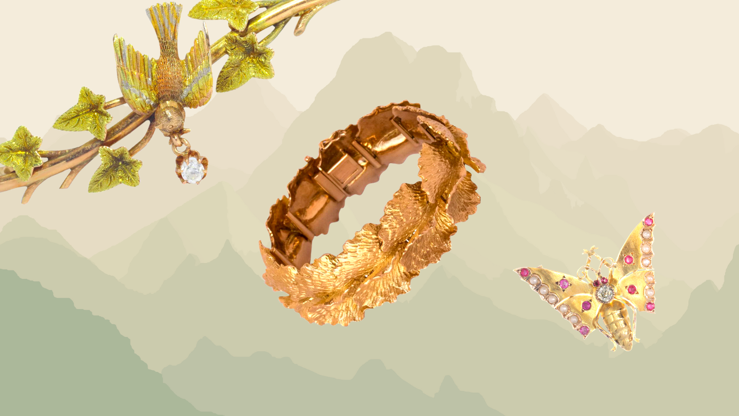 Les bijoux inspirés de la  nature