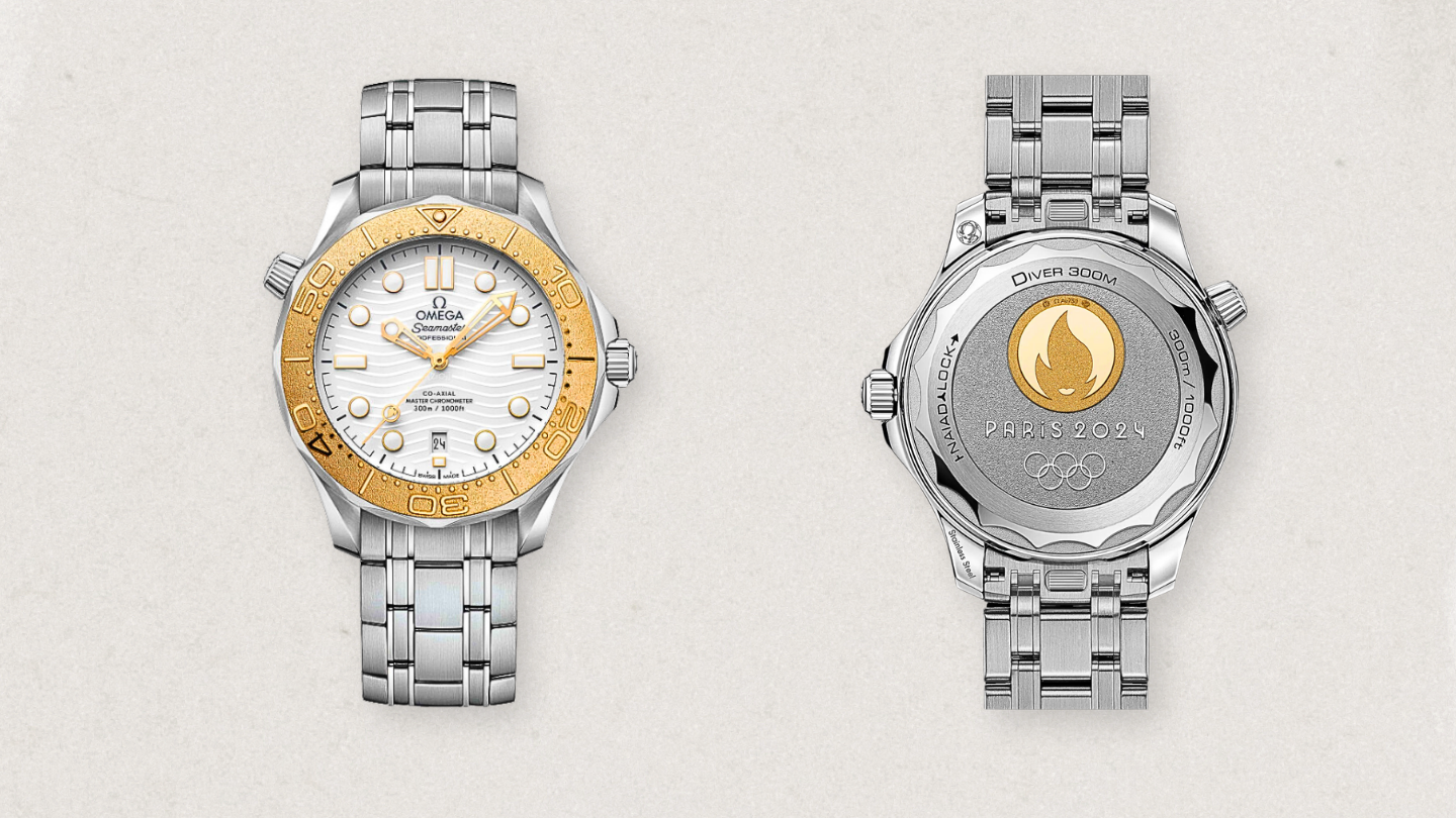 La montre Omega dévoilée pour les JO 2024