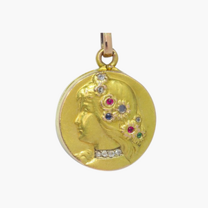 Médaillon vintage