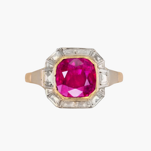 Bague rubis