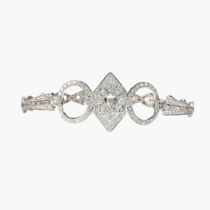 Collier platine