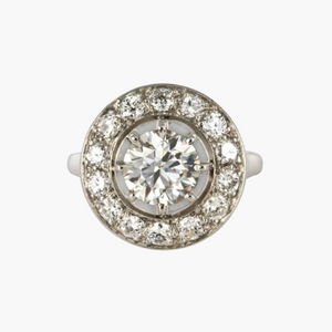 Bague Art Déco diamant