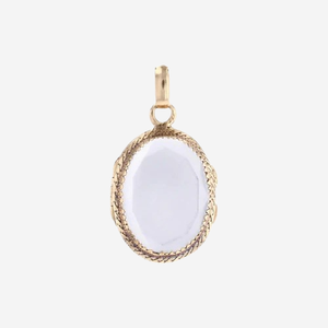 Pendentif cristal de roche