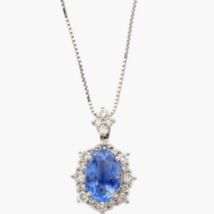 Pendentif saphir