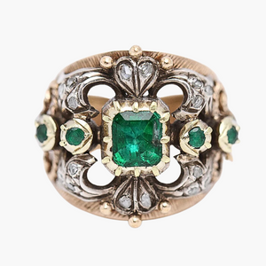 Bague vintage or