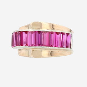 Bague Tank argent
