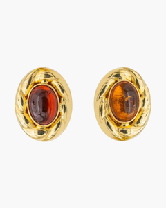 Boucles d'oreilles ambre