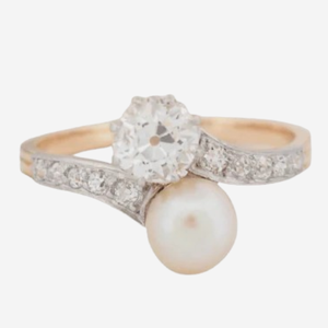 Bague perle de culture
