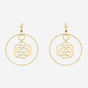 Boucles d’oreilles Chanel or