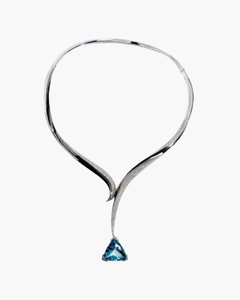 Collier topaze