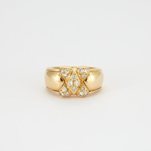 Bague MAUBOUSSIN bague vintage or jaune et 16 diamants 58 Facettes 388