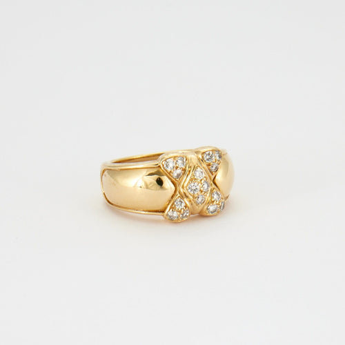 Bague MAUBOUSSIN bague vintage or jaune et 16 diamants 58 Facettes 388