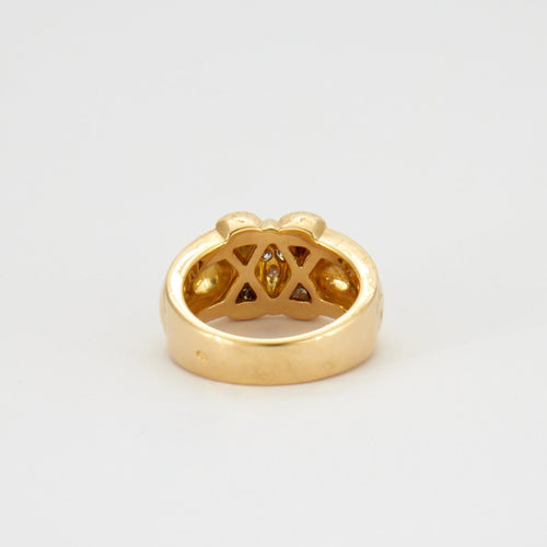 Bague MAUBOUSSIN bague vintage or jaune et 16 diamants 58 Facettes 388