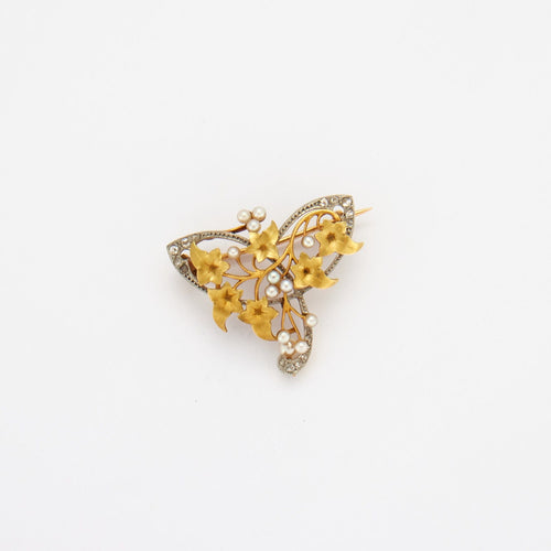Broche Broche-pendentif ART NOUVEAU 58 Facettes 430