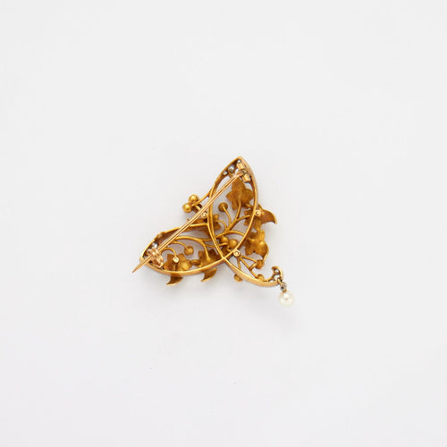 Broche Broche-pendentif ART NOUVEAU 58 Facettes 430