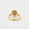 Bague Bague marguerite diamants rubis 58 Facettes 2669