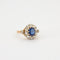 Bague Bague ancienne en or, saphir et diamants 58 Facettes