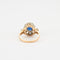 Bague Bague ancienne en or, saphir et diamants 58 Facettes