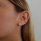 Boucles d'oreilles Boucles d'oreilles marquise diamants or blanc 58 Facettes
