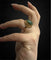 Bague Bague en or avec cabochon de jaspe vert, Italie années 1960 58 Facettes