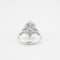 Bague Bague en or blanc, diamant navette et brillants 58 Facettes