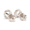 Boucles d'oreilles Boucles d'oreilles aigues-marines diamants or blanc 58 Facettes