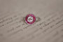 Bague 53 Bague ancienne en or blanc 18K avec rubis et diamants taille ancienne 58 Facettes