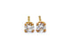 Boucles d'oreilles Boucles d’oreilles puces en or jaune 18 carats et diamants 58 Facettes 1003190CD