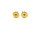 Boucles d'oreilles Boucles d'oreilles Puces Or jaune Diamant 58 Facettes 1003190CD