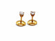 Boucles d'oreilles Boucles d'oreilles Puces Or jaune Diamant 58 Facettes 1003190CD