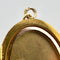 Pendentif Impérial russe - Médaillon en or 14k avec rubis et saphirs 58 Facettes