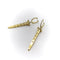 Boucles d'oreilles Roberto Coin Pois Moi Chiodo - Boucles d’oreilles clou en or 18k et diamants 58 Facettes