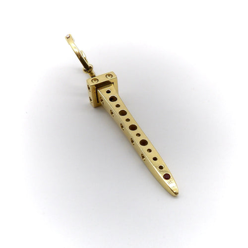 Boucles d'oreilles Roberto Coin Pois Moi Chiodo - Boucles d’oreilles clou en or 18k et diamants 58 Facettes
