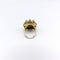 Bague Bague victorienne en or jaune 18 ct, diamants et émail noir 58 Facettes