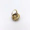 Bague Bague victorienne en or jaune 18 ct, diamants et émail noir 58 Facettes