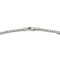 Collier Collier maille souple en or blanc 18 carats 58 Facettes 1011040CD