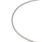 Collier Collier maille souple en or blanc 18 carats 58 Facettes 1011040CD