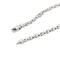 Collier Collier Maille Or blanc 58 Facettes 1011040CD
