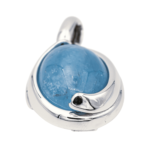 Pendentif Pendentif Or blanc Agate 58 Facettes 1026468CD