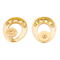 Boucles d'oreilles Boucles d'oreilles en or jaune 18 carats et diamants 58 Facettes 1029210CN