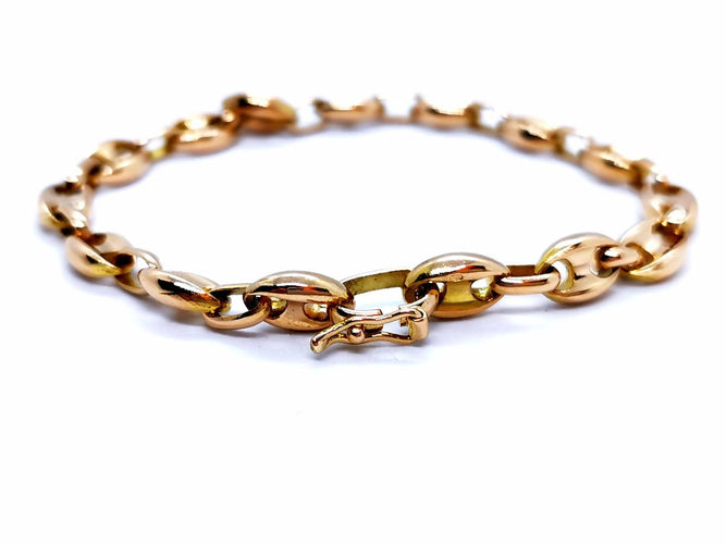 Bracelet Bracelet Grain de café Or jaune 58 Facettes 1048311CD