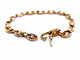 Bracelet Bracelet maille grain de café en or jaune 18 carats 58 Facettes 1048311CD