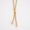Collier Collier cravate en or jaune 58 Facettes 2942