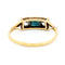 Bague 53 Bague Art déco en or 14k avec saphirs et diamants 58 Facettes D351F4A3CF4043F2B2AAD0EB0A6A2763