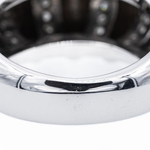 Bague 56 Bague Or blanc Diamant 58 Facettes 1089442CN