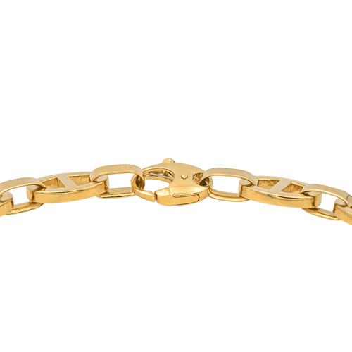 Collier Collier maille marine en or jaune 18 carats 58 Facettes 1100241CD
