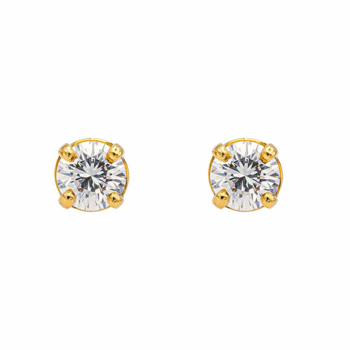 Boucles d'oreilles Boucles d'oreilles puces - Or jaune 18 carats et diamants 58 Facettes 1117931CN
