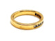 Bague 48 Bague Demi alliance Or jaune Diamant 58 Facettes 1126712CN