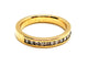 Bague 48 Bague Demi alliance Or jaune Diamant 58 Facettes 1126712CN