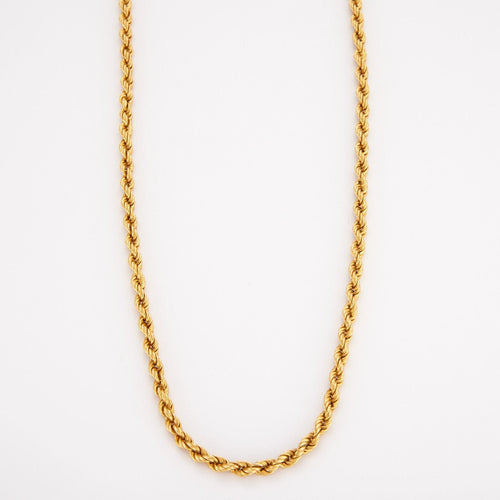 Collier Collier vintage maille torsadée 58 Facettes 2985